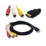 Cable Audio/Video HDMI Male Vers 3 RCA - 1,5m
