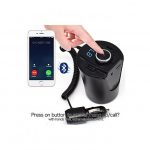 Handsfree Bluetooth Car Transmitter Kit - Black