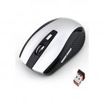 Souris Optique Sans Fil 5 Ghz - 15 Mètres - Gris