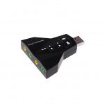 Double Carte Son Virtual Pour PC - Noir