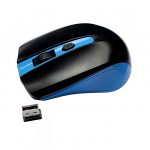 Souris Sans Fil 2.4Ghz - 10 m - Noir Et Bleu