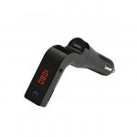 Kit pour voiture Transmetteur FM sans fil / Bluetooth - Noir