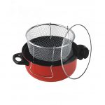 Friteuse Vapeur 3 En 1 - 24 cm - Rouge