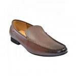 Mocassins En Simili Cuir - Marron