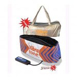 Ceinture Chauffante Et Vibrante VibroAction - Blanc
