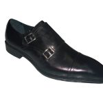 NIS Plus La Taille 39-48 Hommes Chaussures Habillées Chaussures Bout Pointu En Cuir PU Monk-strap Chaussures de Sport À Double Boucle Décor De Mariage Classique Appartements