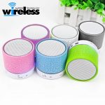 Getihu Portable Mini Haut-parleurs Bluetooth sans fil mains LED libre Haut-parleur TF USB FM musique son pour iPhone X Samsung Mobile Phone