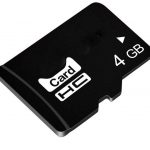 Carte mémoire Micro SD 4 gb