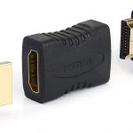 Adaptateur HDMI femelle vers femelle - Coupleur plaqué or - Connecteur de câble