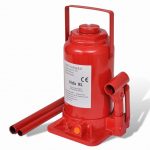 Cric Bouteille Hydraulique en Métal 20 tonnes  pour Le Remplacement de Pneu de Camion