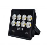 Projecteur LED, IP66 imperméabilisent les lumières de sécurité lumineuses superbes, lumière carrée de mur extérieur d'hôtel de terrain de basket-ball (Color : 400W)