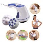 Vibration Électrique Massage Complet Du Corps Minceur Pétrissage Rouleau Taille Poids Poids Perdre Masseur + Tête De Poulpe Masseur Du Cuir Chevelu