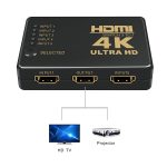 HDMI Splitter | Sélecteur HDMI 5 Entrées 1 Sortie 1080P 3D Adaptateur HDMI Commutateur avec Télécommande IR pour PS3 Xbox 360 Lecteur DVD HDTV Projecteur Camcorder HTPC Tablette