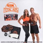 Total Abs Ceinture Abdominale Electrostimulation pour Homme & Femme – Appareil Vibrant de Musculation Electrique pour Abdos, Cuisse, Bras