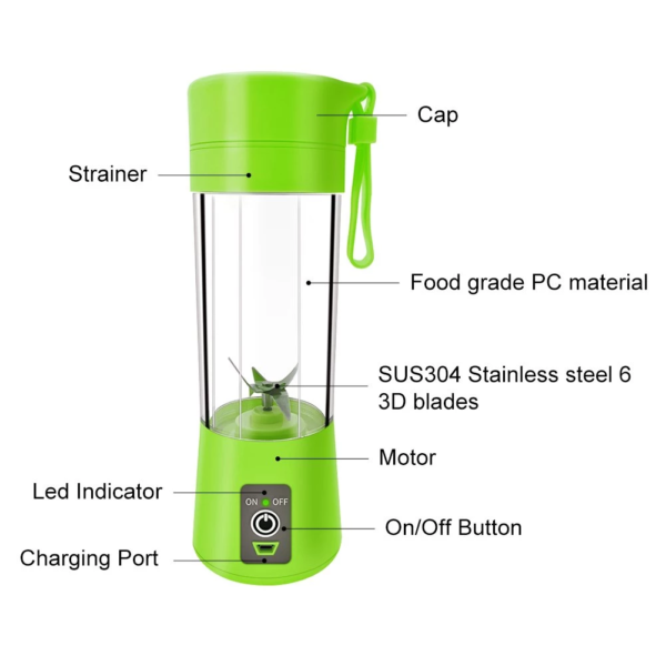 Presse-agrumes portable de 380 ml – Image 5