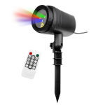 Étoiles laser de Noël Douche légère 24 modèles projecteur effet à distance mouvement étanche jardin extérieur Noël pelouse décorative