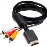 Câble Cordon AV composite Audio vidéo Pour Sony Playstation 2 3 PS1 PS2 PS3 Slim
