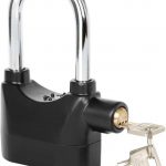 Cadenas à anse longue résistant à l'alarme