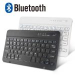 Clavier sans fil Bluetooth Mini clavier pour iPad Mac tablette clavier de téléphone portable Support Rechargeable android IOS Windows