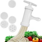 Fabricant de nouilles manuel, machine à pâtes à nouilles avec moule à 5 nouilles (1)