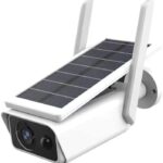 Caméra de sécurité extérieure WiFi sans fil Caméra solaire rechargeable à piles IP 1080P Audio bidirectionnel IP66