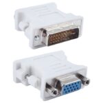Adaptateur DVI-I DUAL LINK MALE (24+5) vers VGA FEMELLE