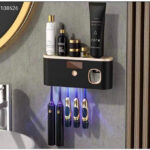 Distributeur automatique de dentifrice rechargeable pour brosses à dents