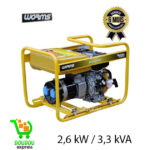 Groupe électrogène - MAST 4010DX - MA 2.6KW - Diesel