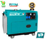 Groupe électrogène silencieux - TOTAL TP250003 - 5000 W - 6.2KVA