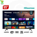 Smart TV Numérique Hisense 65A6G – Ultra HD 4K – 65″ – Netflix/Youtube – noir