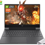 Ordinateur portable HP Victus 15 - 512 GB SSD - 8GB RAM - RYZEN 5-8645HS 4.30 Ghz - NVIDIA GEFORCE RTX 4050 6GB + AMD Radeon 760M - Ecran 15.6" FHD - Qwerty - Windows 11