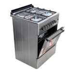 Cuisinière EUROLUX - EUR.Simple - 60 * 60 ( 3 feux et 1 Plaque Electrique INOX)