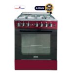 Cuisinière à gaz - SUPER FLAME - Full option - LUX - 4 feux - 60 x 60 cm - SFOS-604B