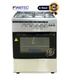 Cuisinière à Gaz FIABTEC - Full option - FT-ES70-SS430-MATT - 4 Feux - 60 x 60 cm - INOX