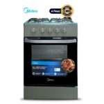 Cuisinière à gaz MIDEA - MD608 - 04 feux - 60x60