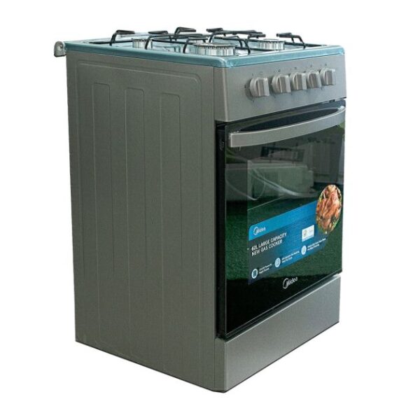 Cuisinière à gaz MIDEA - MD608 - 04 feux - 60x60 – Image 4