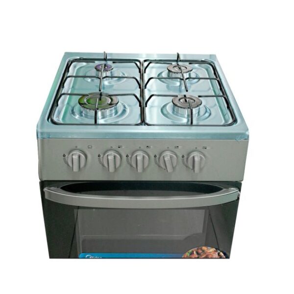 Cuisinière à gaz MIDEA - MD608 - 04 feux - 60x60 – Image 3