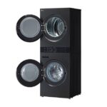 Machine à laver et sécher automatique LG - Lavage 13 kg /Séchage 10 kg - Classe énergétique A+++ - WT1310RH - Noir