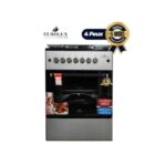 Cuisinière EUROLUX - 4 Feux - 60 * 60 - INOX