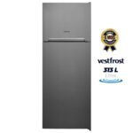 Réfrigérateur combiné - VESTFROST - 313 Litres - 473IXAT - NO FROST - Avec distributeur d'eau - Classe énergétique A++ - Inox