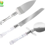 ensemble de coupe-gâteau avec roulette à pizza