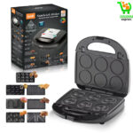 Machine à beignets multifonctionnelle 7 en 1 Toaster Grill Panini Waffle Breakfast Electric Sandwich Maker