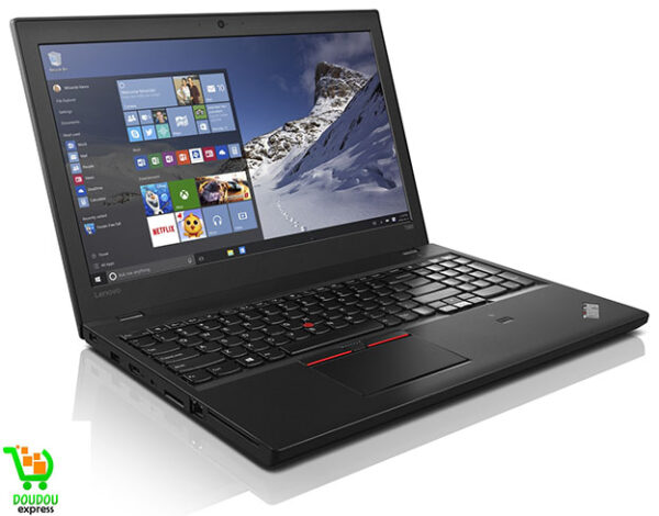 LENOVO THINKPAD T560  - Core i5 - Windows 10 - SSD 250 Go - RAM 8 go 5eme générations (reconditionné)