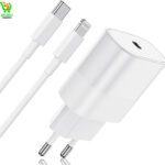 Chargeur Rapide iPhone 20W pour iPhone 14/14 Plus/14 Pro/14 Pro Max/13/12/11/SE/X/XS/XR