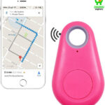 Mini Localisateur de clés avec Mini Traceur GPS Bluetooth 4.0 pour Appareil Perdu, Animal Domestique, vélo, Portefeuille, Voiture, Enfant