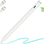 Stylet numérique actif pour iPad, rejet de la paume et inclinaison, uniquement compatible avec Apple iPad 2018-2024, iPad 6/7/8/9/10e génération Pro 11/12,9", Air 3/4/5 Mini 5/6, nouveau M2 M4