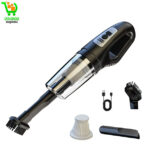 Aspirateur haute puissance pour voiture et maison à double usage - Aspirateur à main à forte aspiration 120 V avec buse 2 en 1 - Aspirateur de voiture polyvalent - Aspirateur de voiture sans fil rechargeable/4