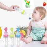 Biberon De Bébé, Mangeoire à Cuillère Pour Bébé en Silicone