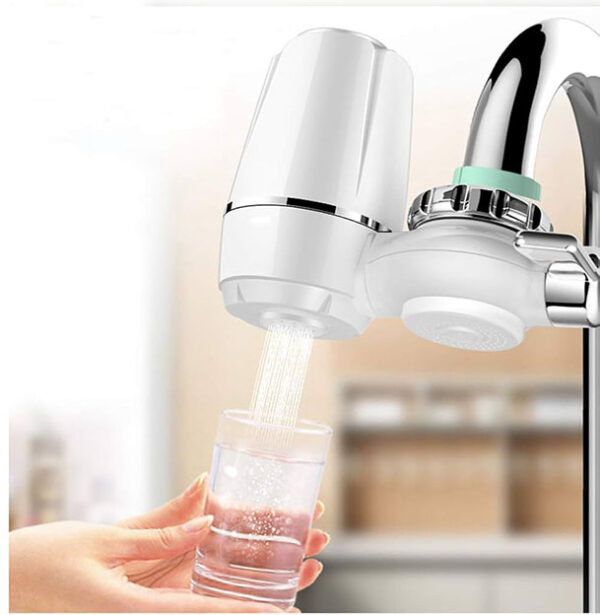 Purificateur d'eau pour robinet, robinet de cuisine, filtre en céramique, élimine les impuretés de l'eau, la rouille et les bactéries