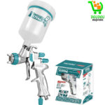 Pistolet LVMP à peinture TOTAL TAT10605 - 600 cc - Pression de pulvérisation 2,0 bars